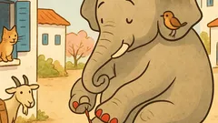 Ανέκδοτο: Γιατί βάφουν οι ελέφαντες κόκκινα τα νύχια;