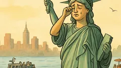 Ανέκδοτο: Γιατί δακρύζει το Άγαλμα της Ελευθερίας;