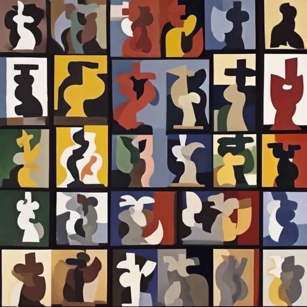 Ζωγραφική αφηρημένη τέχνη σε παστέλ και έντονα χρώματα, εστίαση στην εσωτερική ματιά και την τέχνη ως έκφραση συναισθημάτων και δημιουργικότητας.